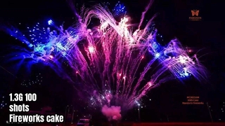 Liuyang 100 Shot Profesjonalny pokaz sztucznych ogni 1.3G UN0335 pirotechnika