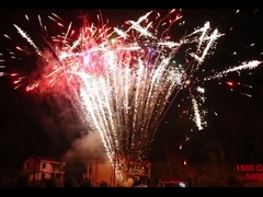 Mandarin 500G 156 Strzałów Ciasto dla konsumentów Fajerwerki