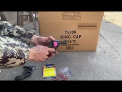 Nowość Zabawki Broń Fajerwerki, 121 Cowboy Cap 8 Strzałów Plastic Ring Caps