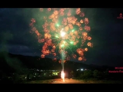 Mandarynka fajerwerki 1.3g Un0335 Pyrotechnika Profesjonalne wyświetlanie ciasta fajerwerki na zewnątrz