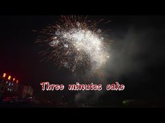 Wholesale Pyro Outdoor 388 Shot Big Three Minutes Huge Cake Fireworks Standard Pyrotechnics Cake