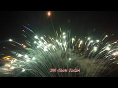 300 strzałów personalizowalny torta fajerwerki na zewnątrz 1.3G profesjonalne kolorowe dzienne fajerwerki