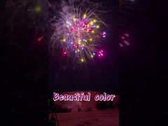 Fabrycznie dostosowane piękne kolorowe 1,4g konsumenckie fajerwerki tortowe fajerwerki bateryjne pirotechniczne