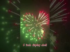 Chińska fabryka 6-calowe muszle ekspozycyjne Pirotechnika Artyleria Papierowa muszla Fajerwerki