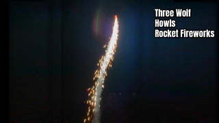 1" Małe strzały z nieba Rakieta Fajerwerki Trzy wilki wyje Rakieta Zabawka Fajerwerki Pirotechnika