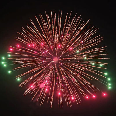 8 Inch 1.3g Professional Fireworks Display Shells Mandarin Fireworks 1.3g Professional Pyrotechnics Ball Salute Mortar Shells Fireworks for Sale Fireworks 8'' Inch Display Shells