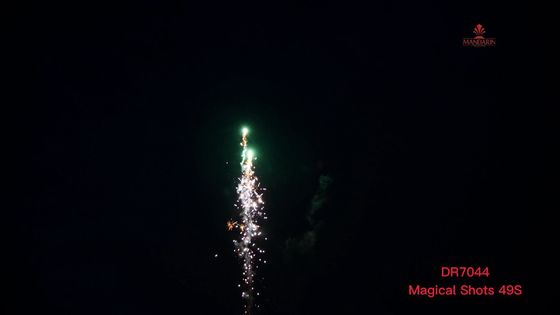 Mandarin Outdoor Magical Shots 49s Spit Beads Fajerwerki na uroczystość