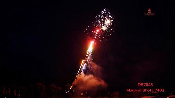Mandarin 740S Magiczne strzały Pluć Koraliki Pirotechnika Asortyment Paczka Fajerwerki