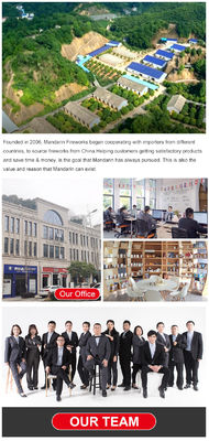 Liuyang Mandarin Factory Wholesale 1.2 Inch 108 Shots W Shape Paper Cake Fireworks 1.3g Un0335 Professional Gold Cake Fireworks