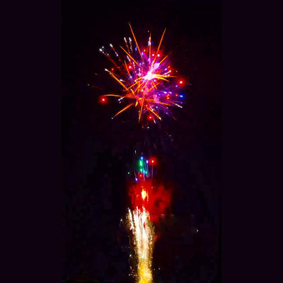 188 strzałów Fireworks na torty dla środowiskowych uroczystości