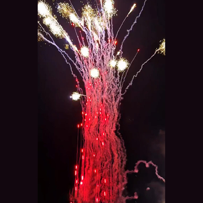 Liuyang Mandarin Pyrotechnics Niesamowite Efekty Czerwony Wilk Wycie Ciasto Fajerwerki Chińska Fabryka Fajerwerków 1.4g Ciasto Fajerwerków na Wesele