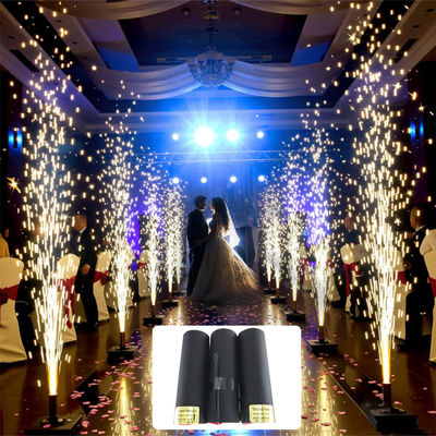 3m30s Srebrny Złoty Scene Fountain Fajerwerki z efektami błyszczącymi i dostosowywalną zimną pirotechniką do imprez w pomieszczeniach