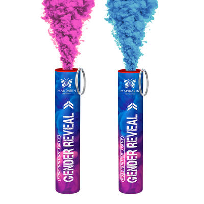 Chińska Fabryka Ślub Dzienny Ręczny Kolorowy Dym Flare Fajerwerki Baby prysznic Odkryć Płeć Przyjęcie Płeć Odkryć Dym Bomby