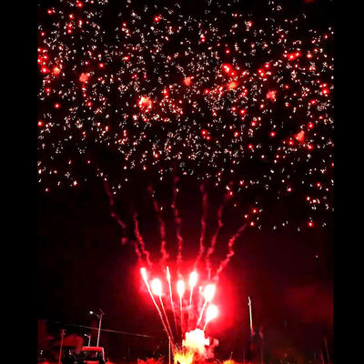 Liuyang Fajerwerki Artykuły Mandarin Nowe Gorące Fajerwerki 56 Strzałów Salwa Zewnętrzne Ciasto Baterie Czerwona Śliwka Fajerwerki Pirotechnika