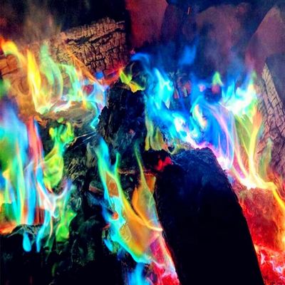 MSDS Mystical Fire Magiczna zmiana koloru płomieni na Halloween