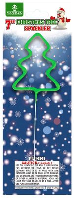 7-calowy kształt drzewa Zimne fajerwerki Ręczne świąteczne fajerwerki Pirotechnika dla dzieci