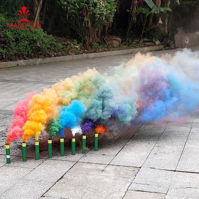 2 minuty Rainbow Kolorowe bomby dymne Handheld OEM pakiet
