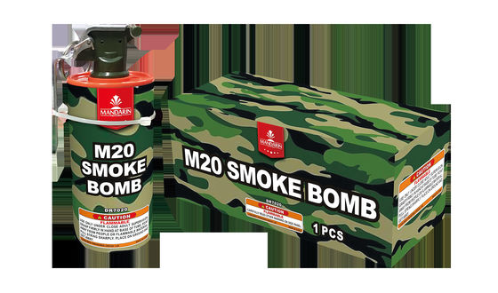 Mandarin Colorful Smoke Bomb 55*150mm Daytime Party Signal Fajerwerki