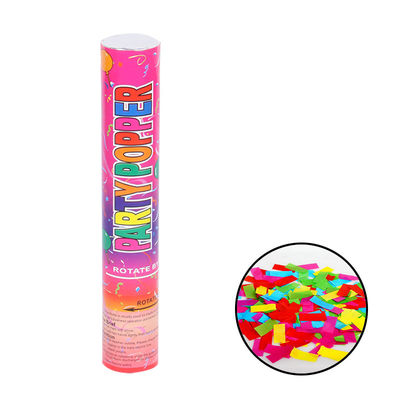 Colourful Large Party Popper Cannon , Eco Friendly Confetti Cannon