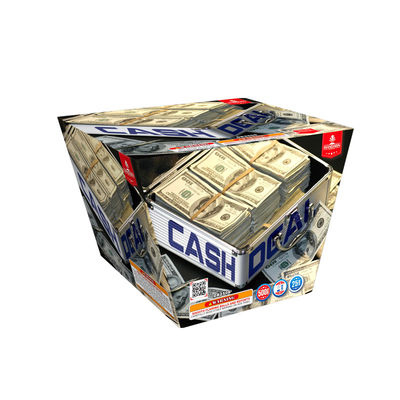 Chińska sprzedaż hurtowa 25 strzałów Nowa pozycja Cash Deal Consumer Cake Fajerwerki
