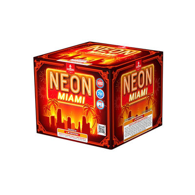 Outdoor Mixed 25 Shots 500 Gram Cakes Fireworks For Celebration Meetings