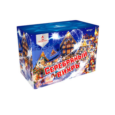 AFSL 41 Shot Mandarin Fireworks, 0,043CBM pirotechniczne fajerwerki