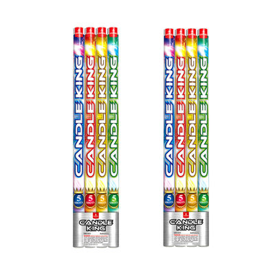 5 Strzałów Dostosowalna świeca rzymska fajerwerki pirotechnika z 0,032 CBM na festiwale i uroczystości