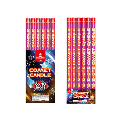 10 strzałów Comet Roman Candle Stick Fajerwerki 2021 Mandarin Pyrotechnika na ślub