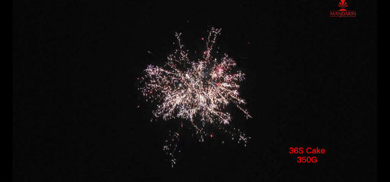 350G 36 Strzał Torta Fajerwerki Pyrotechnika z dostosowanymi efektami do transportu międzynarodowego