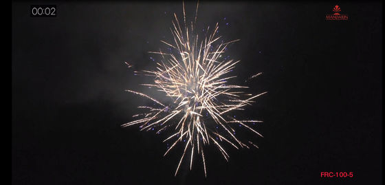 Niestandardowe 1,4 g Un0336 100 strzałów Cake Fireworks Certyfikat CE